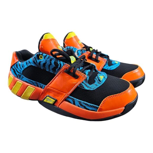 Adidas Agent Gil Restomod Mens Size 10 Team Orange Basketball Shoes NEW GY6481 - Picture 2 of 10